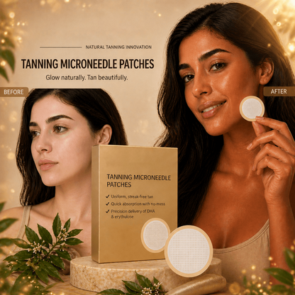 TANNING MICRONEEDLE PATCHES
