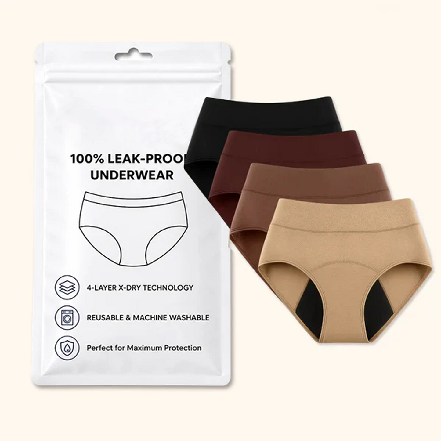 👩‍⚕️Limited-Time 70% Off |Wynela™  100% Leak-Proof Underwear