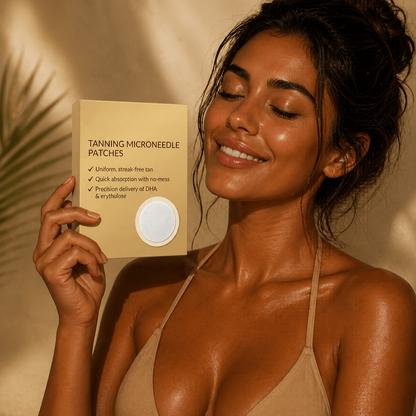 TANNING MICRONEEDLE PATCHES